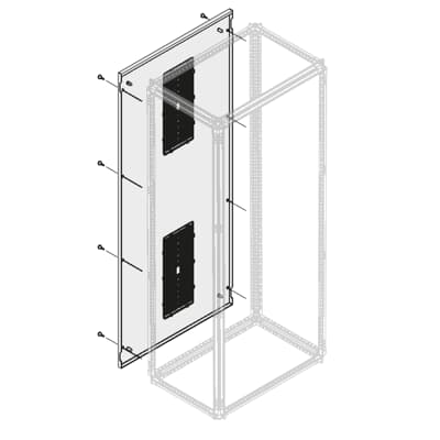 Paneles Laterales Aireados IP40. H=1800 D=900 PPEA1891 — ABB — ABB