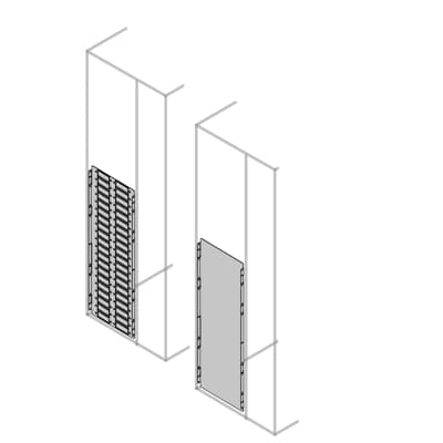 PTVS1091 Segregación Vertical Lateral Posterior+Interior Sup.H1000 D900 + Pre-Cargada — ABB — ABB