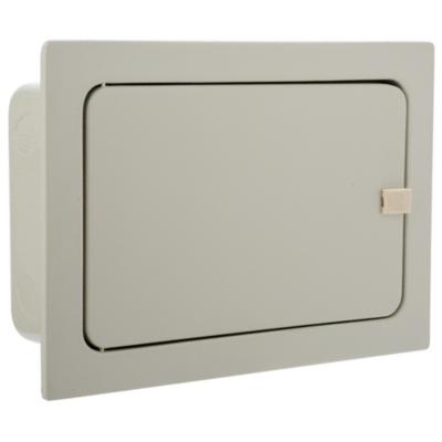 Tablero Distribucion Electrico Baja Tension Metalico Color Beige Montaje Embutido 10 Modulos MPB110 — Legrand — Legrand
