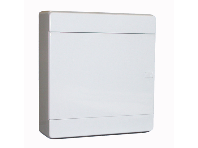 Tablero Plastico Sobreponer con Chasis, IP41, para 24 Modulos DIN Puerta NO Transparente 6995-D 6995-D — Saime — Saime