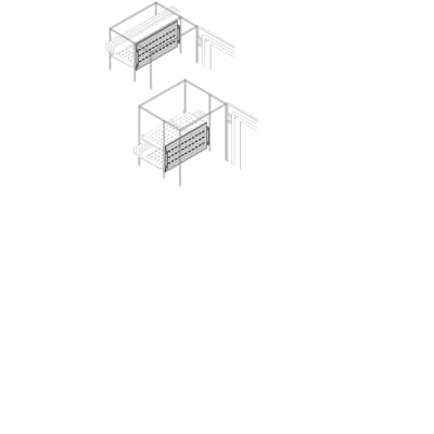 PFVS2132 Segregación Bus Vertical Frontal H200+Interior Sup. W300 — ABB — ABB