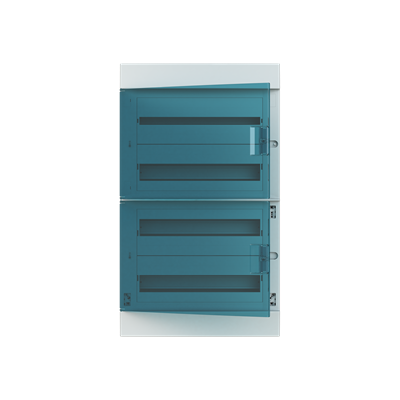 Caja MISTRAL41 Emb Puerta Transp 72 Mod 4F 735x430x128 IP41 41A18x42 1SLM004100A1210 — ABB — ABB