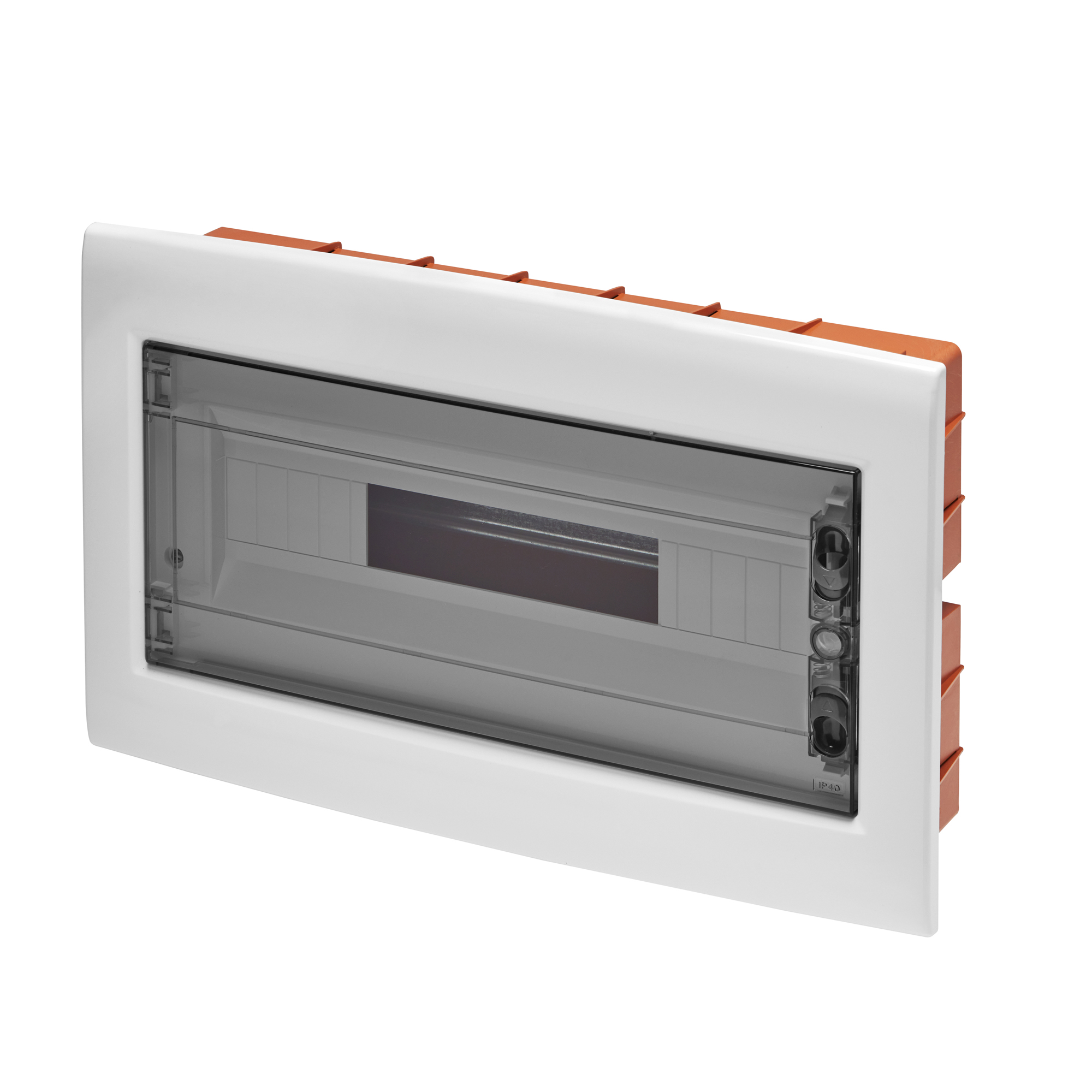 Tablero Embutido 18 Modulos IP40 Puerta Fume Libre Halogeno GW40608 — Gewiss — Gewiss