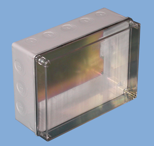 Caja Derivacion Plastica 187 X 262 X 105mm Tapa Transparente, ART.2072 Sg 2072 — Saime — Saime