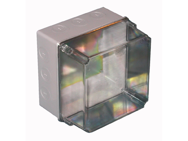 Caja Derivacion Plastica 198 X 153mm Tapa Alta Transparente, Art. 2042-TA Sg 2042-TA — Saime — Saime