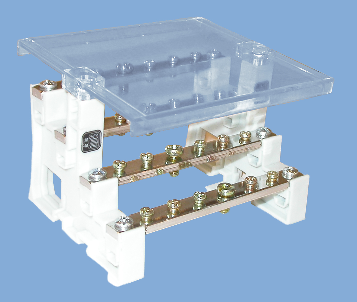 Repartidor Tetrapolar 250A 20kA 400V 6835-T250 — Saime — Saime
