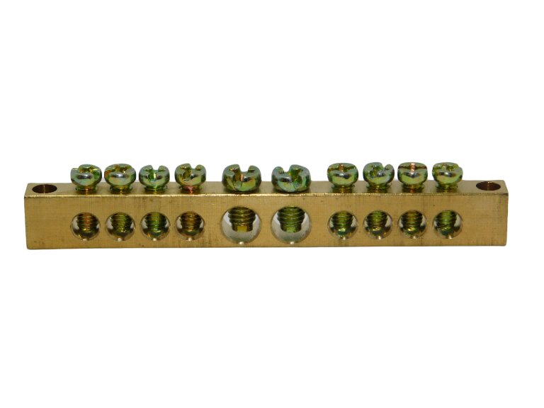 Borne Conexion sin Aislacion 80A 2x16+ 8x10mm² Sg 6808 — Saime — Saime