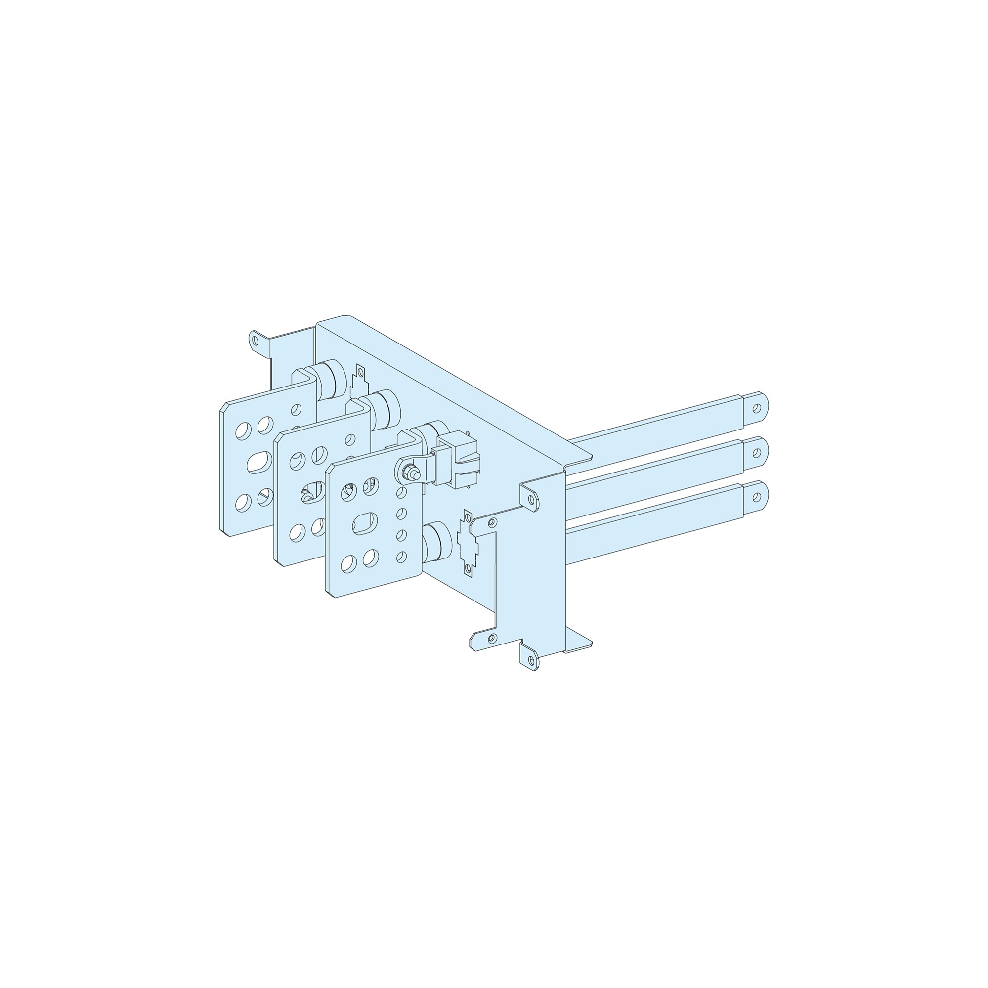 Interruptor caja moldeada 3P NSX250 FIJO.MANETA.3P Schneider — Schneider