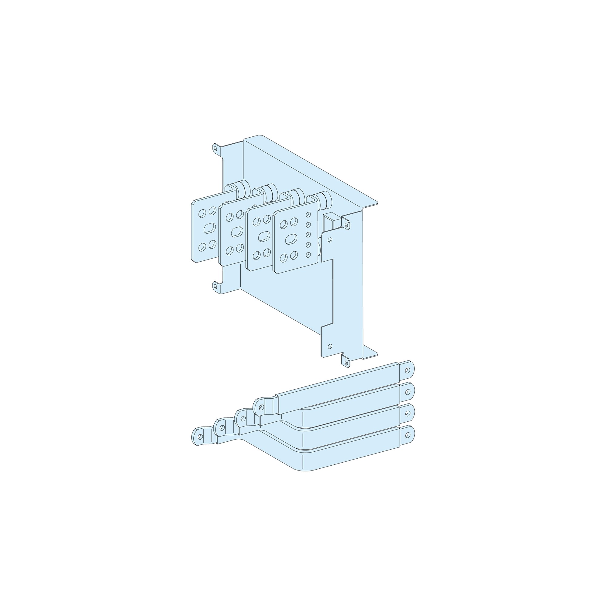 Conex.p Trasladada NSX630 FIJO.MANETA.4P LVS04456 — Schneider Electric — Schneider