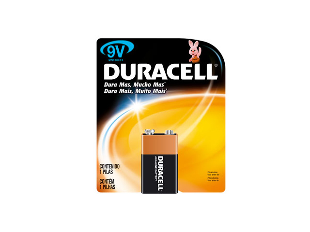 Bateria 9V BLIST.1 359610522 — Duracell — Duracell