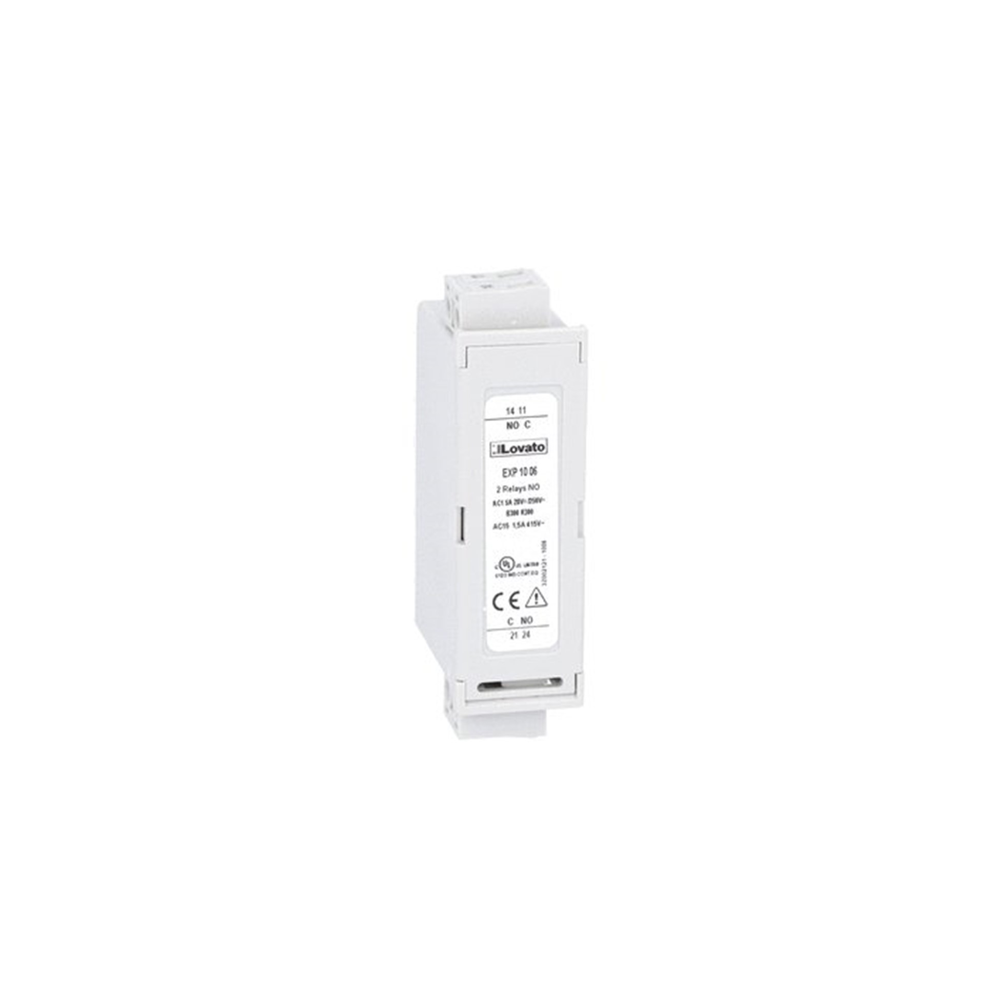 Modulo Expansion 2 Salidas de Rele Aumen EXP1006 — Lovato — Lovato