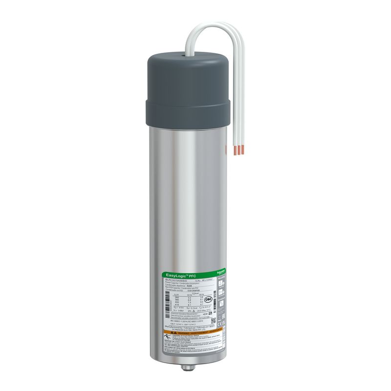 Condensador Varpluscan Standard Duty 7.5kVAr - 400V BLRCS075A090B40 — Schneider Electric — Schneider Electric