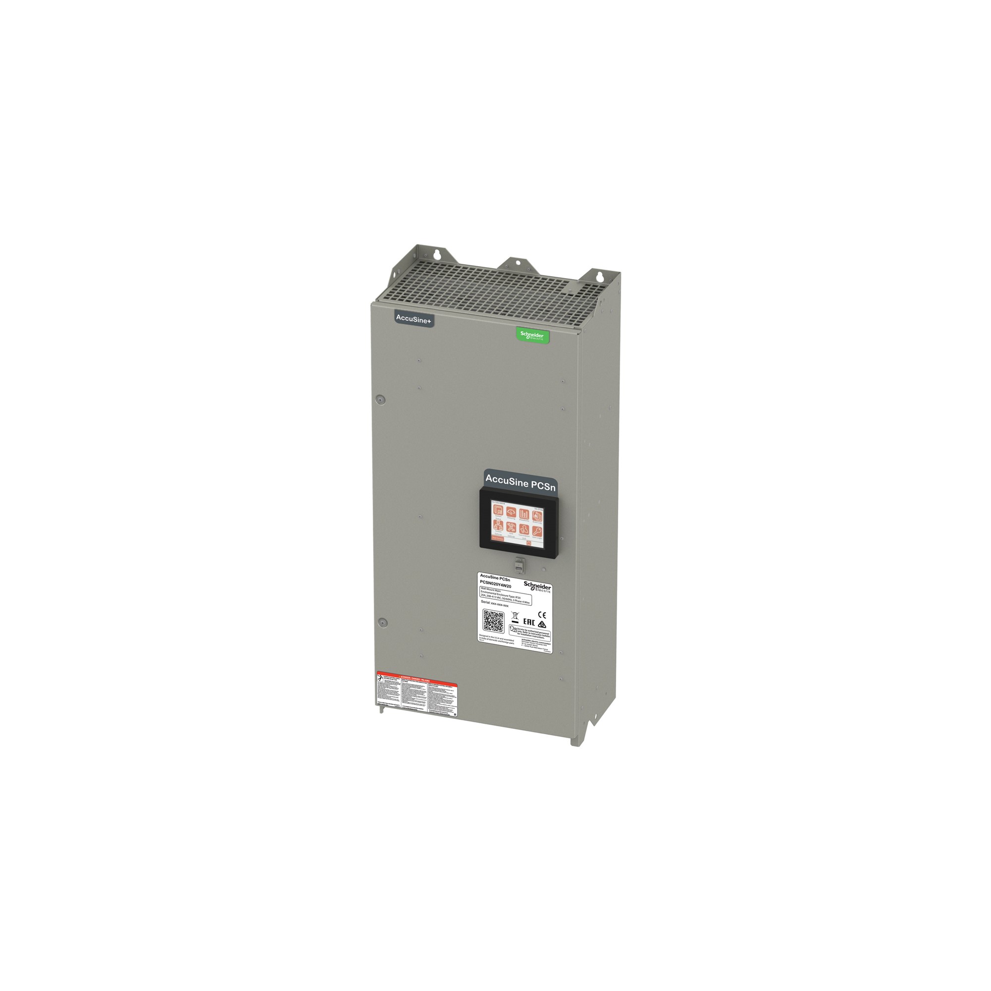 Filtro de Armonicos 60A 208-415VAC IP20 Pared PCSN060Y4W20 — Schneider Electric — Schneider Electric