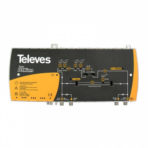 Amplificador Dtkom Canal de Retorno + Ma 451280 — Televes — Televes