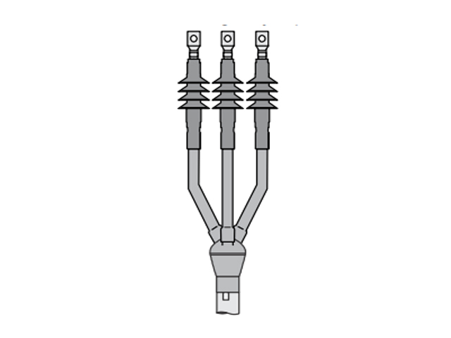 Mufa Ext 8kV 4-2/0 Trip QT-8B-S-3 8061144372-4 — 3m — 3M