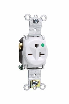 Accesorio Receptaculo Grado Hosp 20A 250V Bl 876613 — Legrand — Legrand