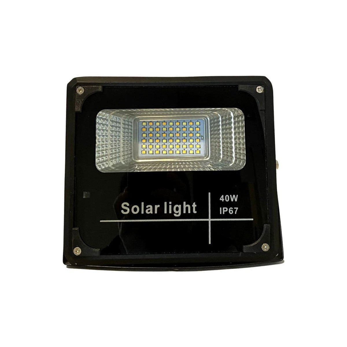 Foco LED con Placa Solar 40W (21289-K)