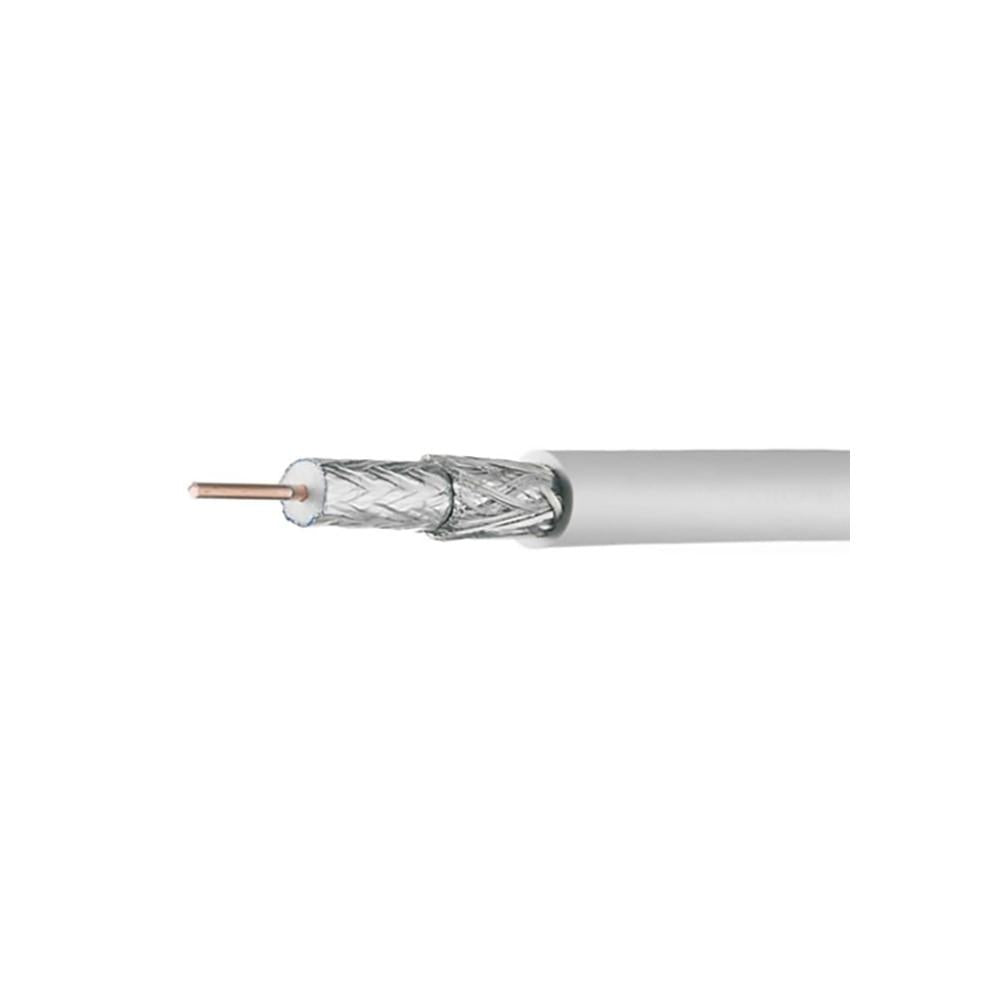 Cable Coaxial RG59 95% 100M Blanco (21703-4)