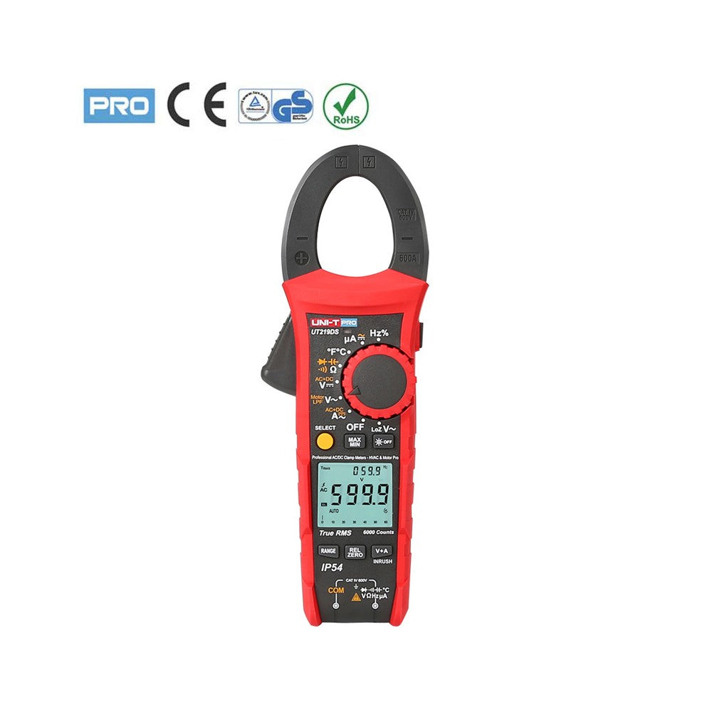 Medidor de Pinza Profesional UT219DS (30045-4)