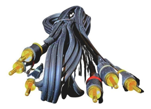 Cable Audio Video Rca 3x3 (22311-5)