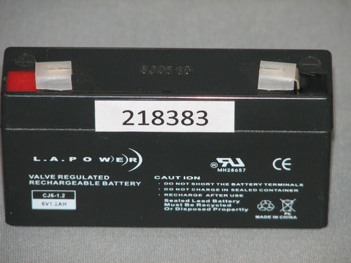 Batería L.a.power 6V 1.2Ah (21838-3)
