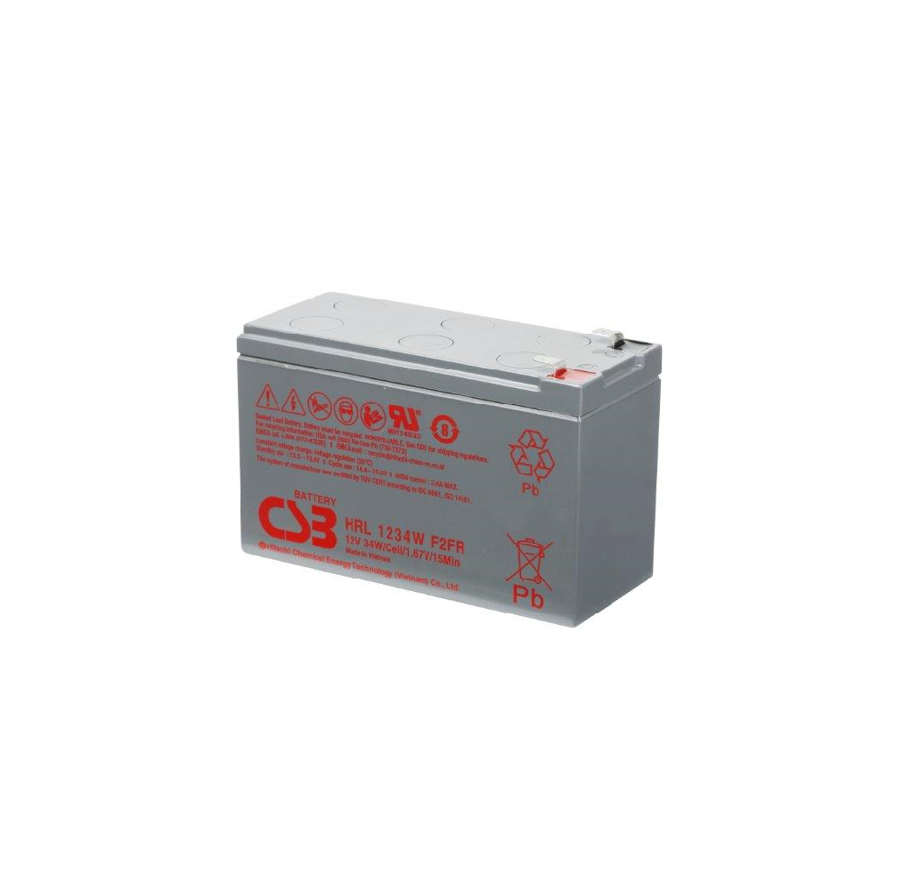 Batería Csb 12V 9Ah F2 HRL1234W (22206-2)
