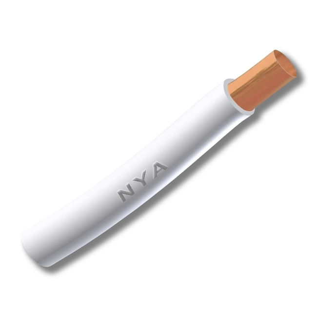 Alambre H07V (Nya) 1.5mm Blanco 102821 (Rollo 100 Mts) — CACG