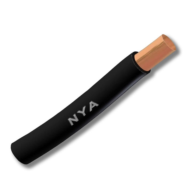 Alambre H07V (Nya) 1.5mm Negro 102824 (Rollo 100 Mts) — CACG