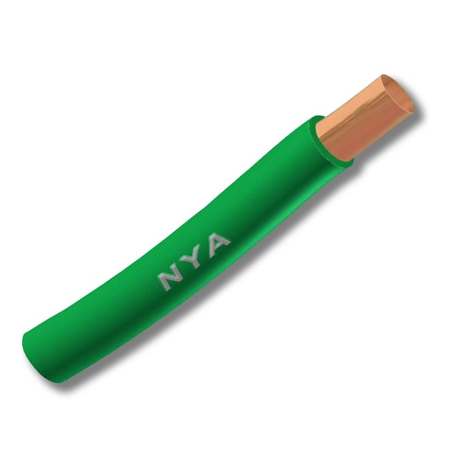 Alambre H07V (Nya) 1.5mm Verde 102830 (Rollo 100 Mts) — CACG