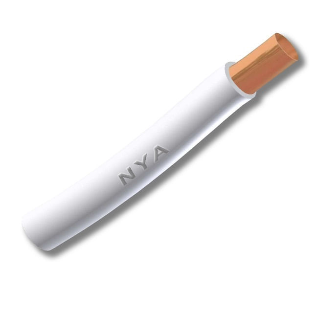 Alambre H07V (Nya) 4mm Blanco 102851 (Rollo 100 Mts) — CACG