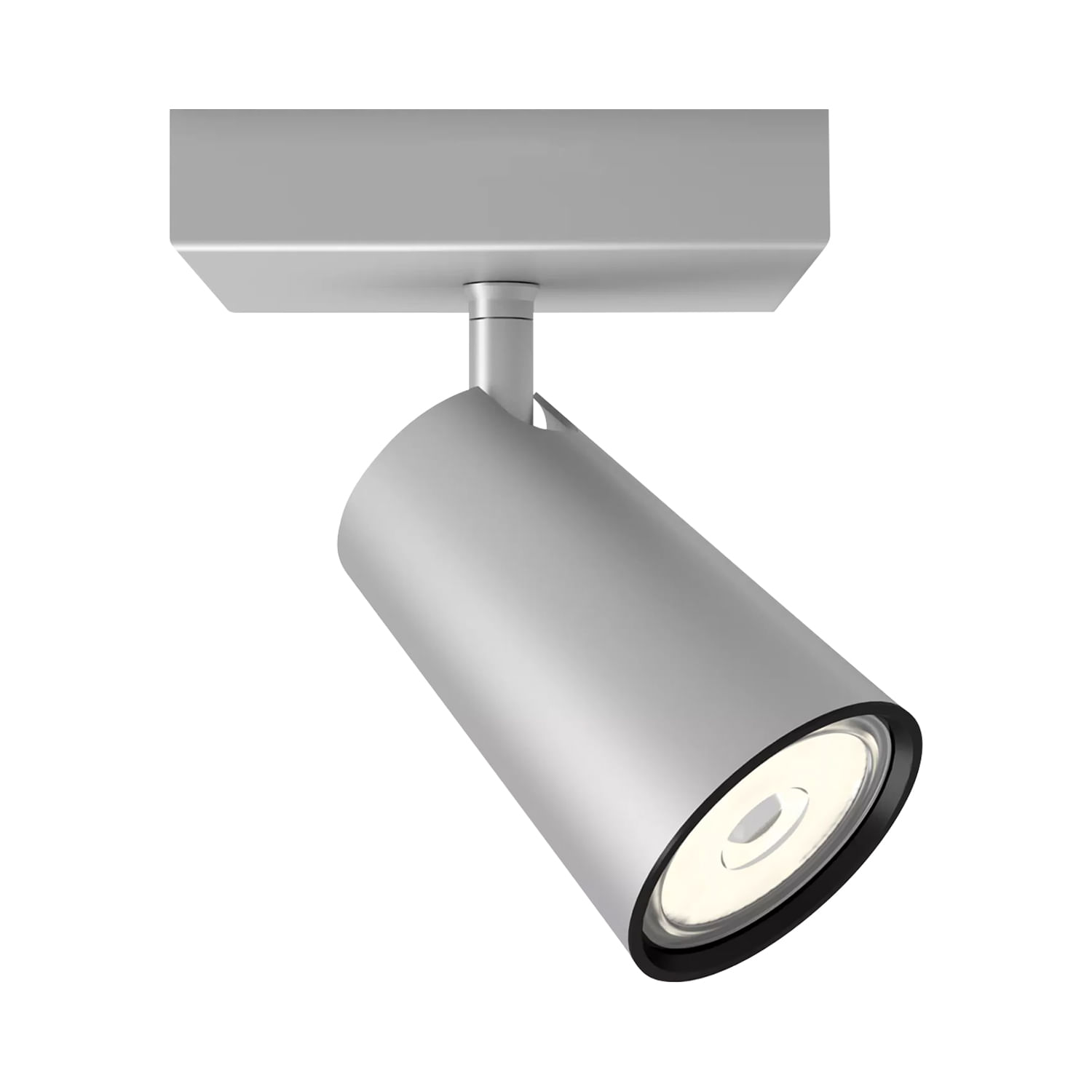 Foco Sobrepuesto Simple Philips Paisley Single Spot Gris (102988) — Philips