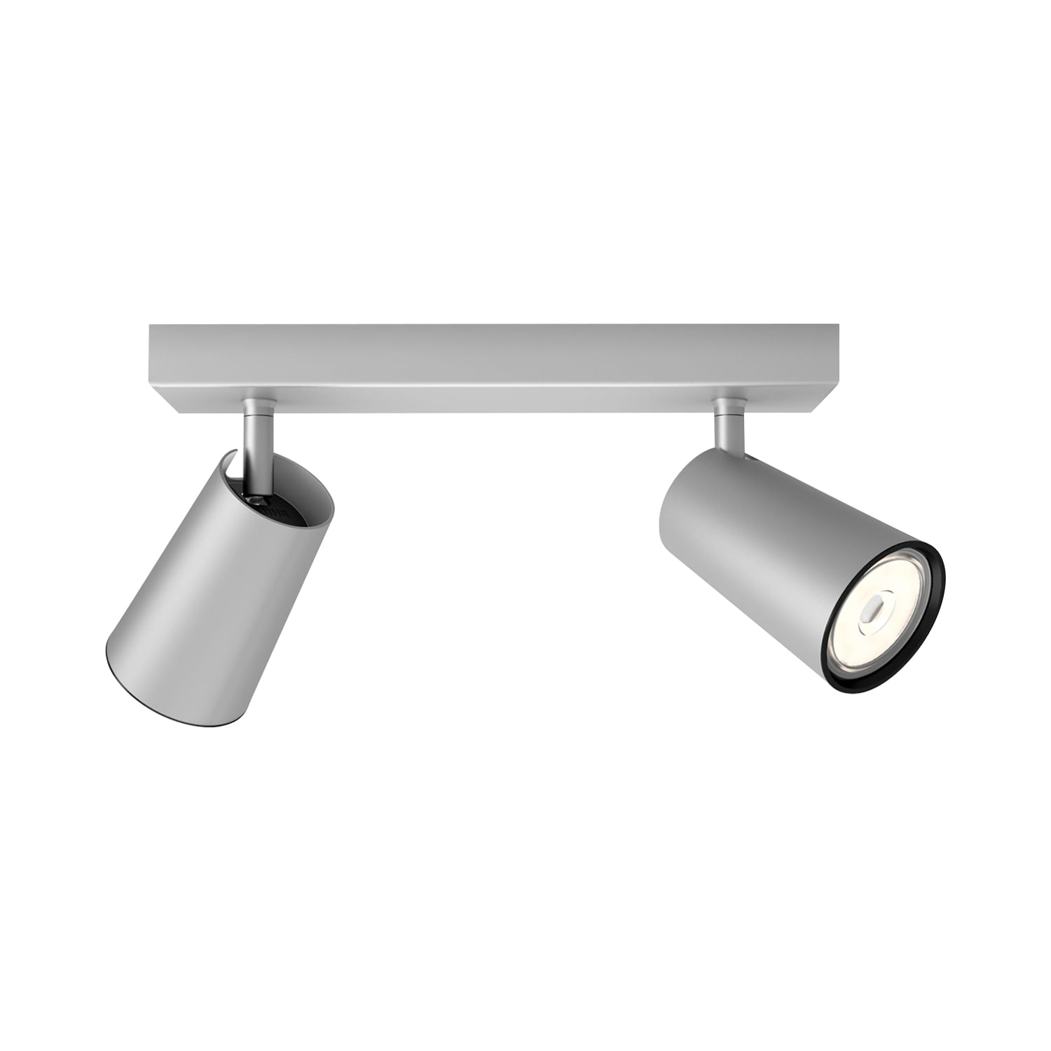 Foco Sobrepuesto Barra Doble Philips Paisley Gris (102990) — Philips