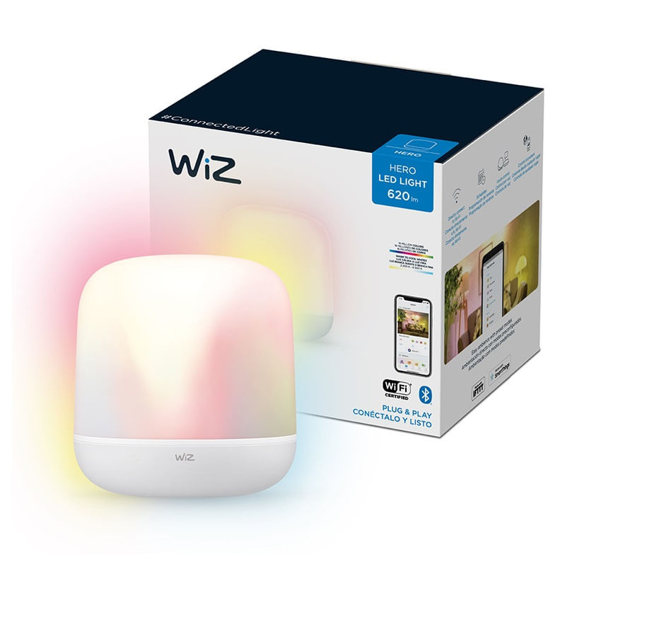 Lampara Portatil Wifi/bluetooth Hero Wiz (929002626712) (111721) — Philips