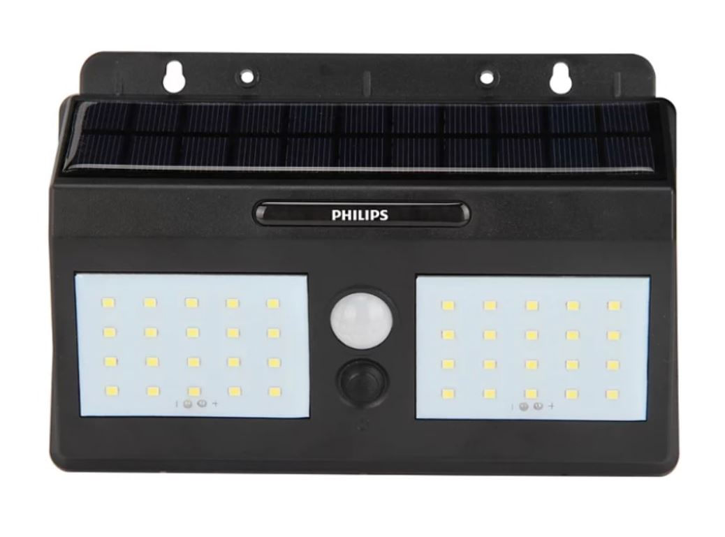 Foco Solar LED Wallpack 6500K 300lm Philips (911401828302) (111723) — Philips
