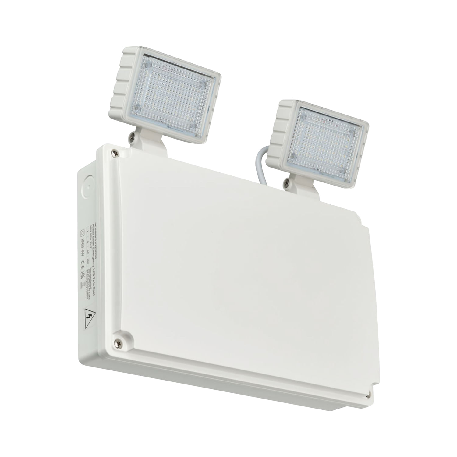 Lampara de Emergencia Philips Luz Fría Twin Spot IP65 9W (111738) — Philips