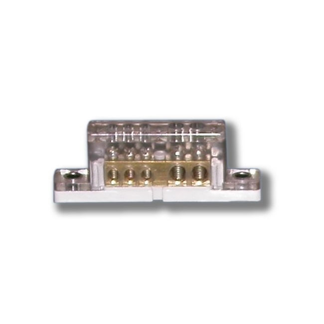 Regleta de Conexion 80A 2x16 +3x10mm² Con Aislacion Con Cubierta 6813 (123407) — SAIME