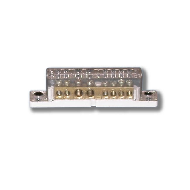 Regleta de Conexion 80A 2x16 + 6x10mm² Con Aislacion Con Cubierta 6815 (123409) — SAIME