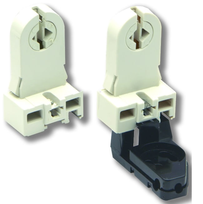 Kit 2 Bases Fluorescentes Con Portapartidor 23+23+24N (124448) — BTicino