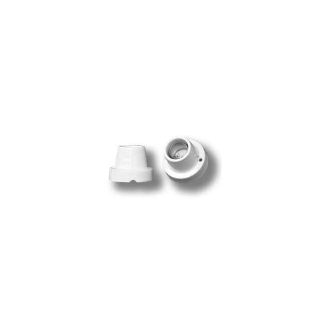 Portalampara Base Recta Loza E27 90PT001125 (124832) — REMA