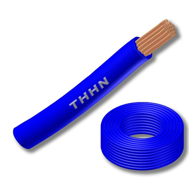 Cable Thhn 14AWG Azul 125784 (Rollo 100 Mts) — CACG