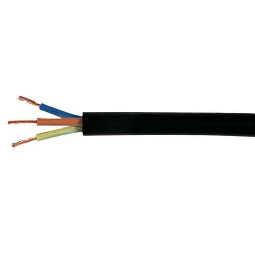 Cordon PVC 3x0.75mm 300V (Ne) H03VV-F 130848 (Rollo 100 Mts) — CACG