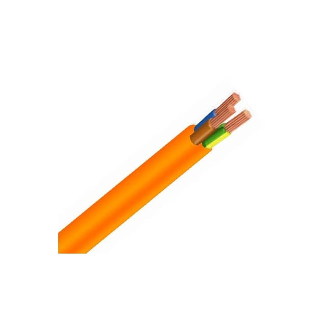 Cordon PVC 3x2.5mm 500V (Nar) H05VV-F 130853 (Rollo 100 Mts) — CACG