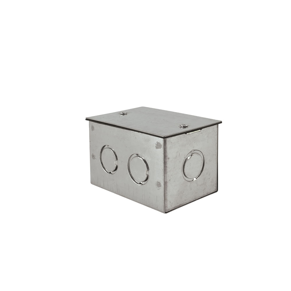Caja Electrogalvanizada 100x65x65mm Con Tapa A-01 2409065 Lexo (133002) — LEXO