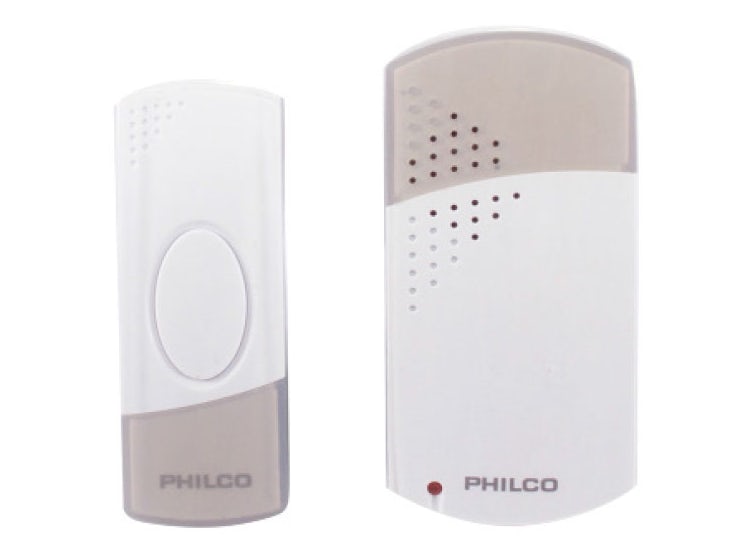 Timbre Inalambrico 32 Tonos Bateria 23 a 12V Conexion 220V 35DB000040 Philco (135681) — PHILCO