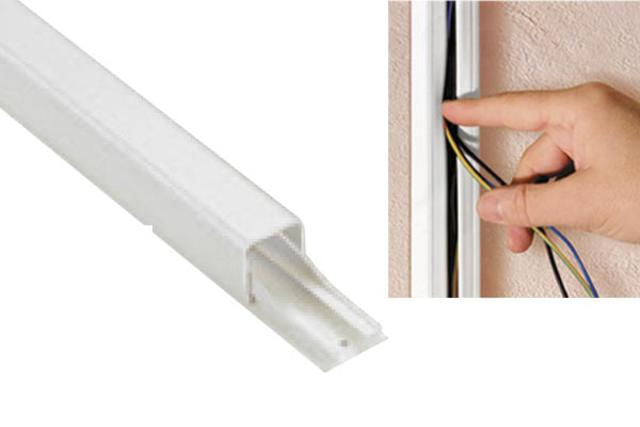 Moldura PVC 14x14mm Con Adhesivo Valor X MT 30099 (140216) — Legrand