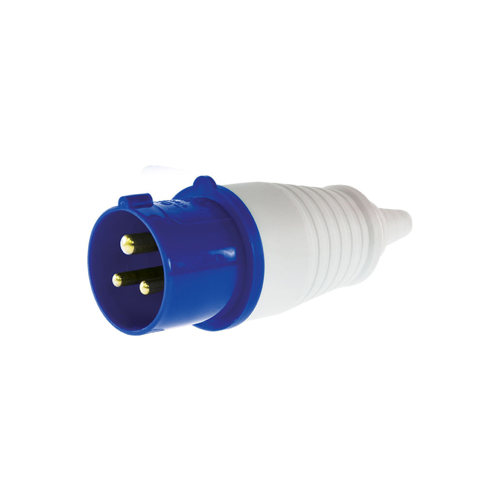 Enchufe Macho Volante 2P+T 16A 220V IP44 5717304 Lexo (144405) — LEXO