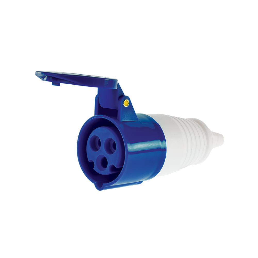 Enchufe Hembra Volante 2P+T 16A 220V IP44 5717404 Lexo (144406) — LEXO