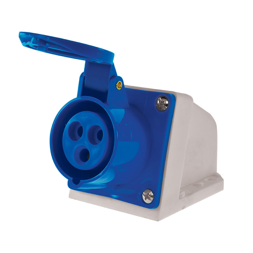 Enchufe Hembra Sobrepuesta 2P+T 16A 220V IP44 5717104 Lexo (144407) — LEXO