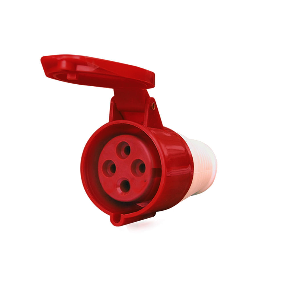 Enchufe Hembra Volante 3P+T 32A 380V IP44 5717420 Lexo (144409) — LEXO