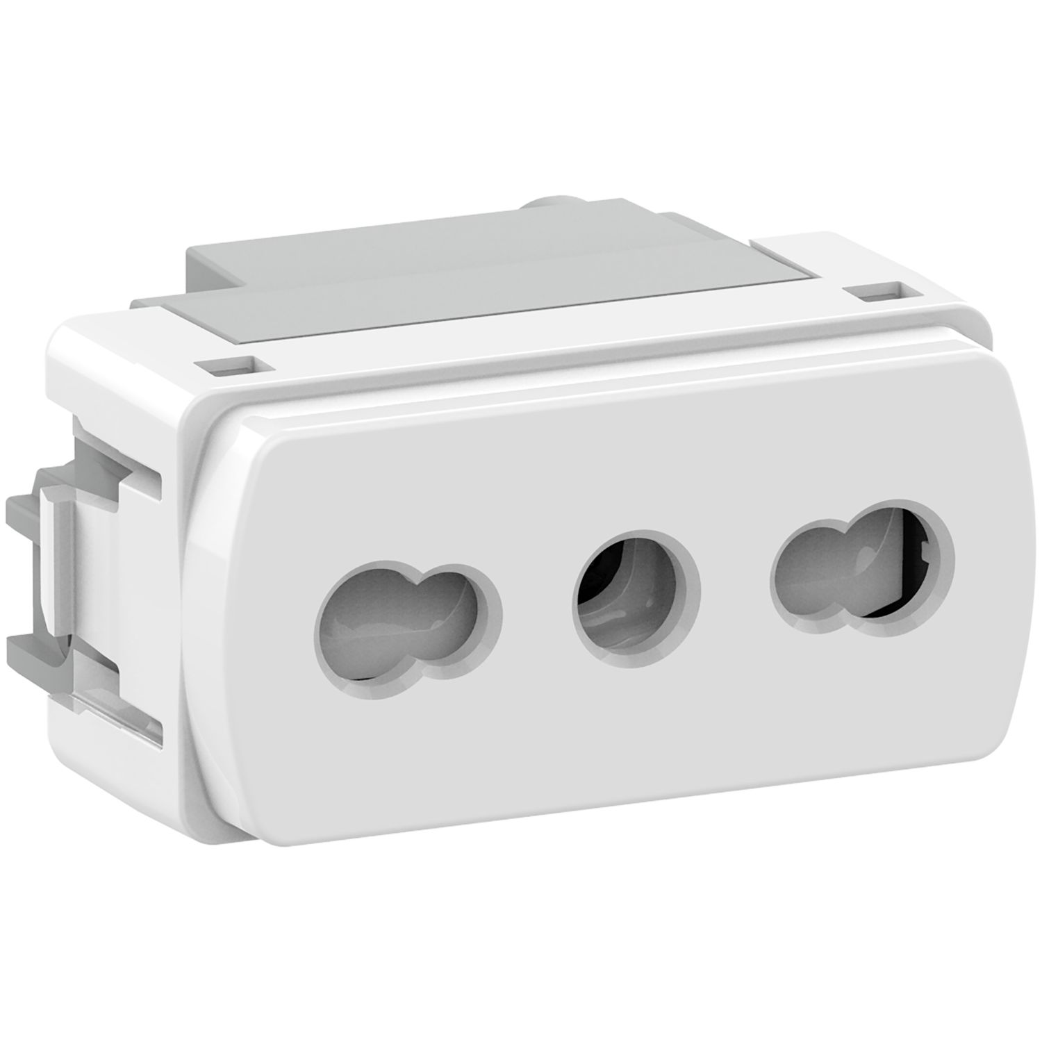 Modulo Enchufe Bipaso 2P+T 10/16A Blanco Miluz S3B70230 (144828) — SCHNEIDER ELECTRIC